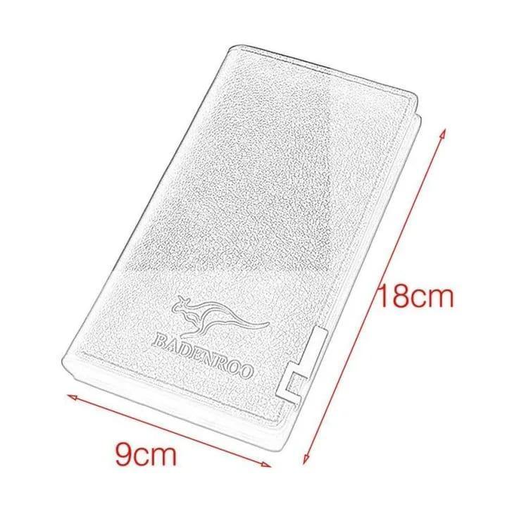 Men's Leather Bi-Fold Wallet - Stylish & Pocket Friendly