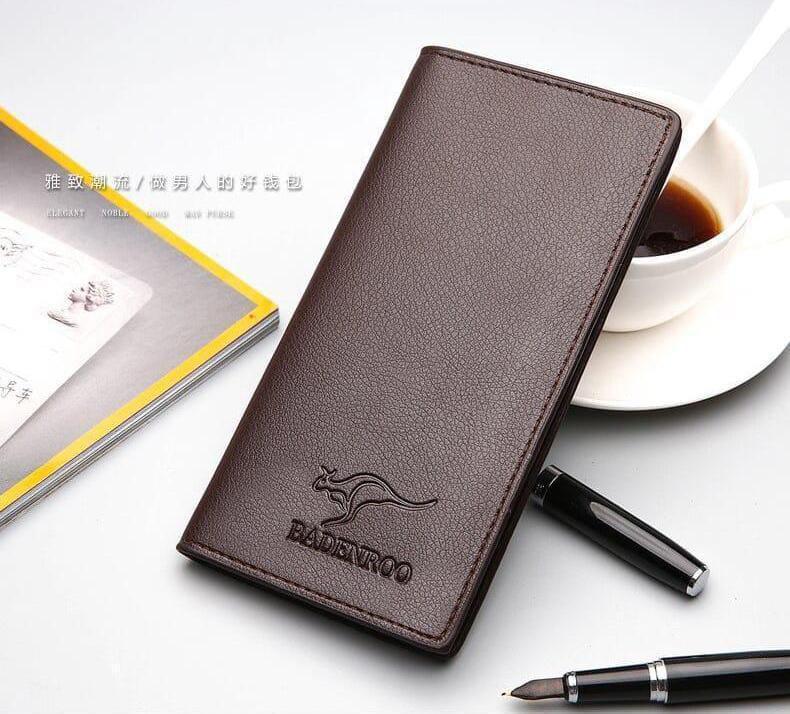 Men's Leather Bi-Fold Wallet - Stylish & Pocket Friendly