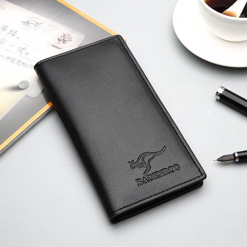 Men's Leather Bi-Fold Wallet - Stylish & Pocket Friendly
