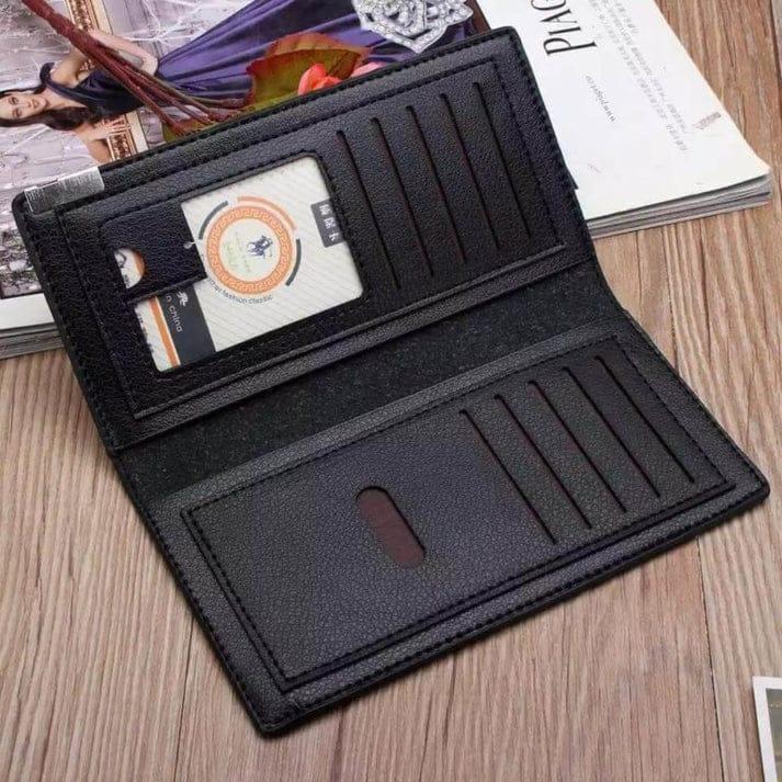 Men's Leather Bi-Fold Wallet - Stylish & Pocket Friendly