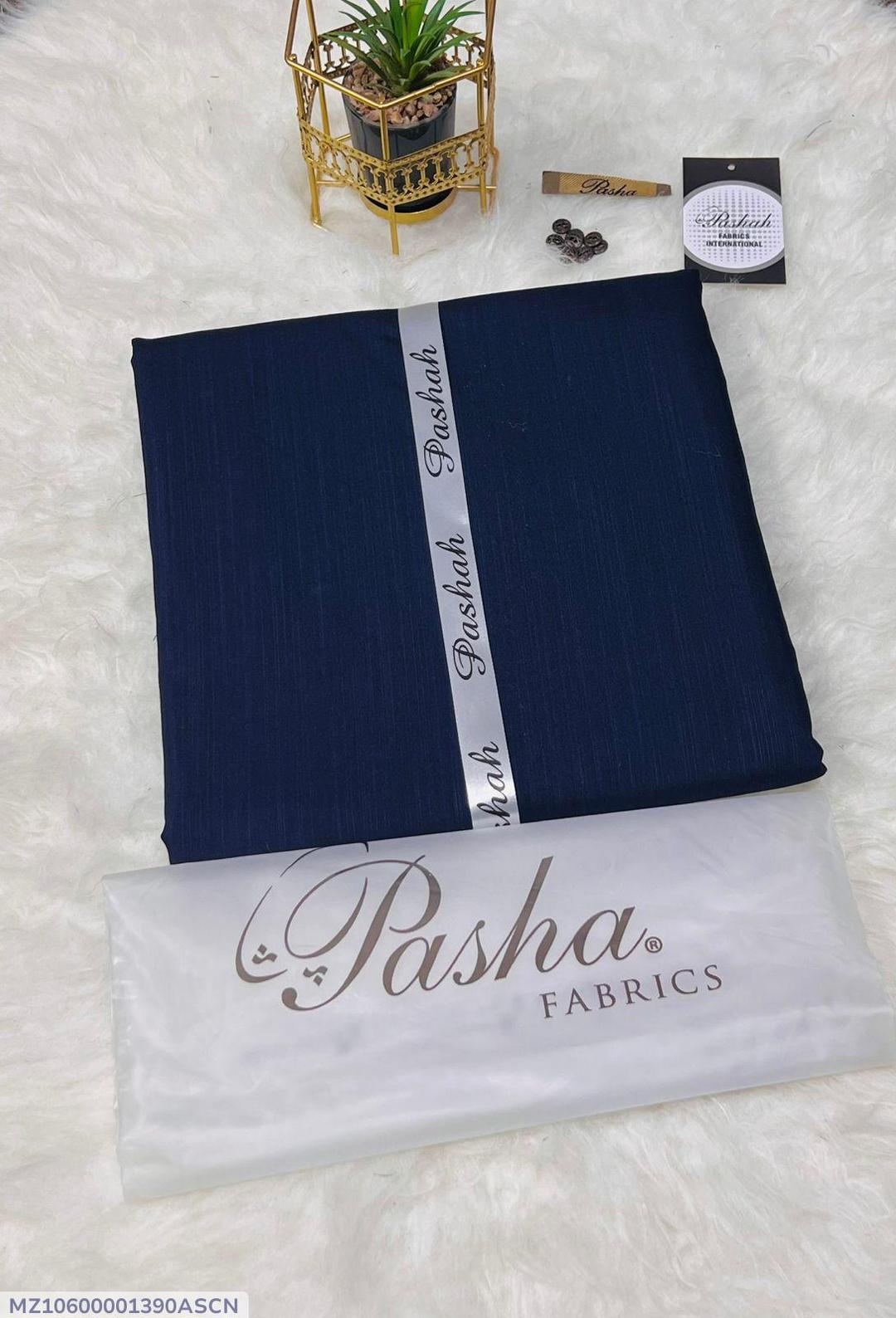 Men’s Unstitched Wash And Wear Textured Suit By Pasha