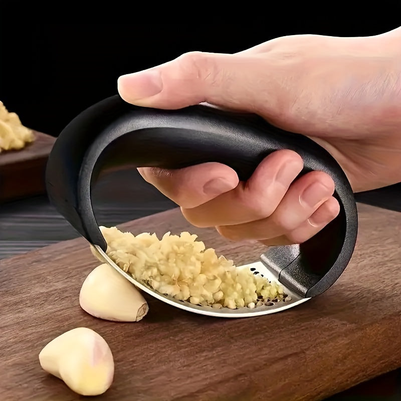 1pc Stainless Steel Garlic Presser