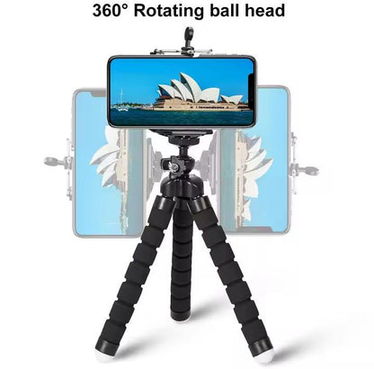 Premium Black Silicone Plastic Tripod Stand