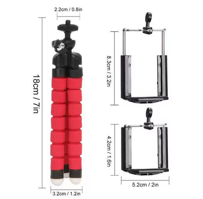 Premium Black Silicone Plastic Tripod Stand