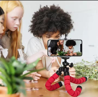 Premium Black Silicone Plastic Tripod Stand