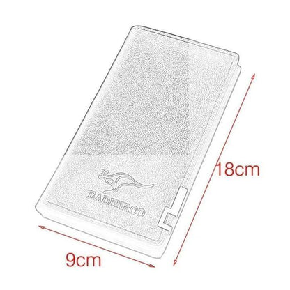 Men's Leather Bi-Fold Wallet - Stylish & Pocket Friendly