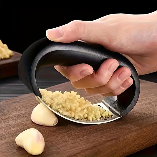 1pc Stainless Steel Garlic Presser