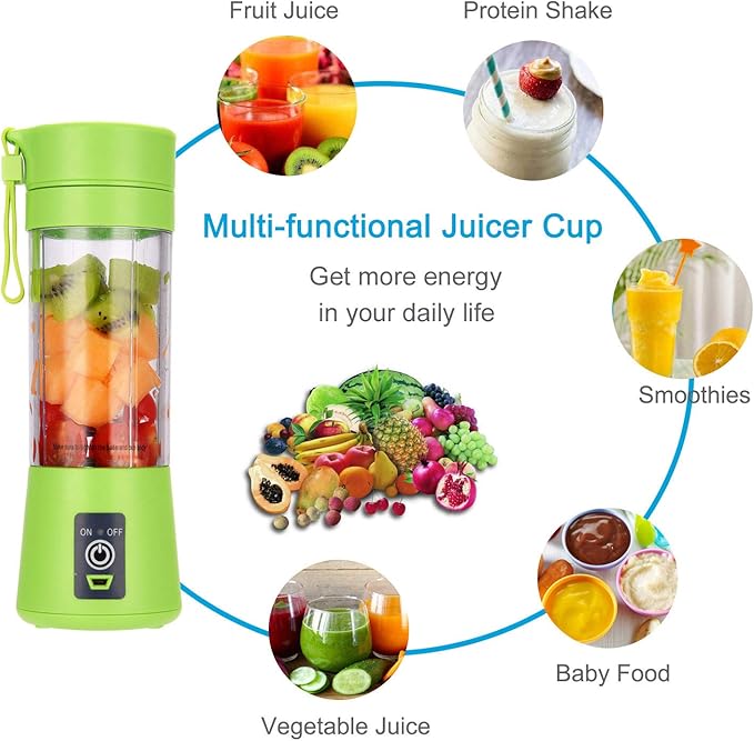 Portable and Rechargeable Juice Blender