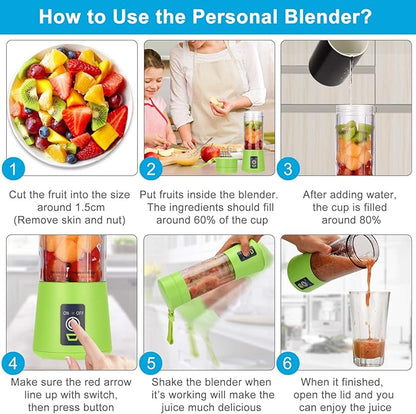 Portable and Rechargeable Juice Blender